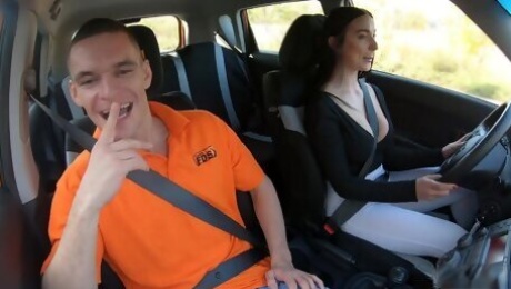 Instructor Cheats With Steamy Student 1 - Fake Driving School