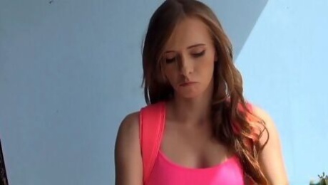 POV movie with exciting Kaylee Jewel from
